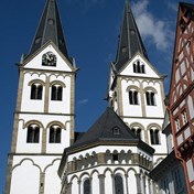 Boppard middelalder by .St. Severus kirke